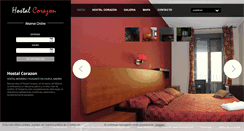 Desktop Screenshot of hostalcorazonmadrid.com