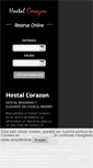 Mobile Screenshot of hostalcorazonmadrid.com